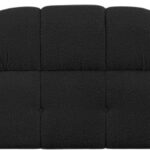 Ames 102" Boucle Fabric Upholstered 4pc. Modular Sectional