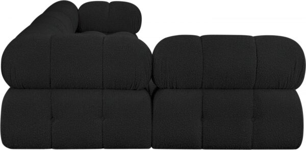 Ames 102" Boucle Fabric Upholstered 4pc. Modular Sectional