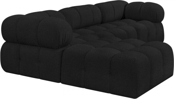 Ames 102" Boucle Fabric Upholstered 4pc. Modular Sectional
