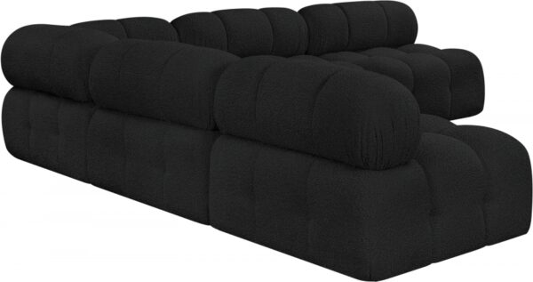 Ames 102" Boucle Fabric Upholstered 5pc. Modular Sectional