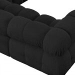 Ames 102" Boucle Fabric Upholstered 5pc. Modular Sectional