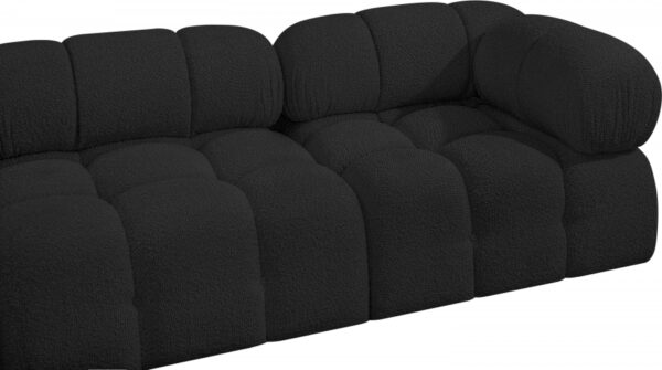 Ames 102" Boucle Fabric Upholstered 5pc. Modular Sectional