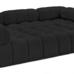 Ames 102" Boucle Fabric Upholstered 6pc. Modular Sectional