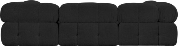 Ames 102" Boucle Fabric Upholstered 6pc. Modular Sectional