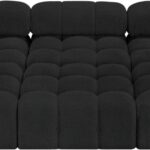 Ames 102" Boucle Fabric Upholstered 6pc. Modular Sectional