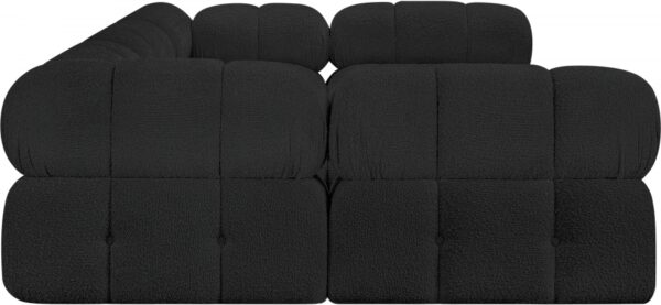Ames 102" Boucle Fabric Upholstered 6pc. Modular Sectional