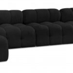Ames 170" Boucle Fabric Upholstered 6pc. Modular Sectional