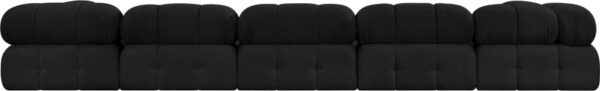 Ames 170" Boucle Fabric Upholstered 6pc. Modular Sectional