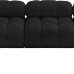 Ames 170" Boucle Fabric Upholstered 6pc. Modular Sectional