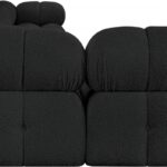 Ames 170" Boucle Fabric Upholstered 6pc. Modular Sectional