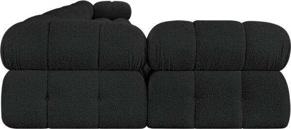 Ames 170" Boucle Fabric Upholstered 6pc. Modular Sectional