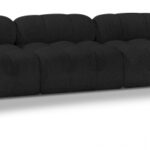 Ames 170" Boucle Fabric Upholstered 7pc. Modular Sectional