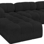 Ames 170" Boucle Fabric Upholstered 7pc. Modular Sectional