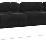 Ames 204" Boucle Fabric Upholstered 7pc. Modular Sectional