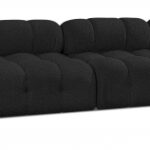Ames 204" Boucle Fabric Upholstered 7pc. Modular Sectional