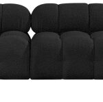 Ames 204" Boucle Fabric Upholstered 7pc. Modular Sectional