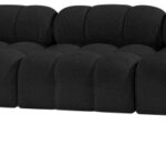 Ames 204" Boucle Fabric Upholstered 7pc. Modular Sectional