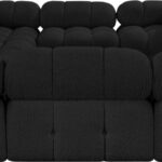 Ames 136" Boucle Fabric Upholstered 8pc. Modular Sectional