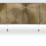 Bellissimo Lacquer Finish And Acrylic Sideboard / Buffet