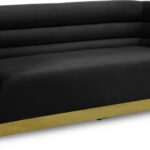 Bellini 89" Velvet Upholstered Sofa