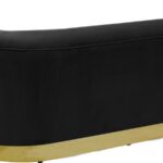 Bellini 89" Velvet Upholstered Sofa