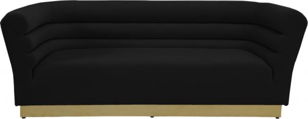 Bellini 89" Velvet Upholstered Sofa