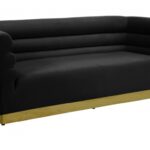 Bellini 89" Velvet Upholstered Sofa