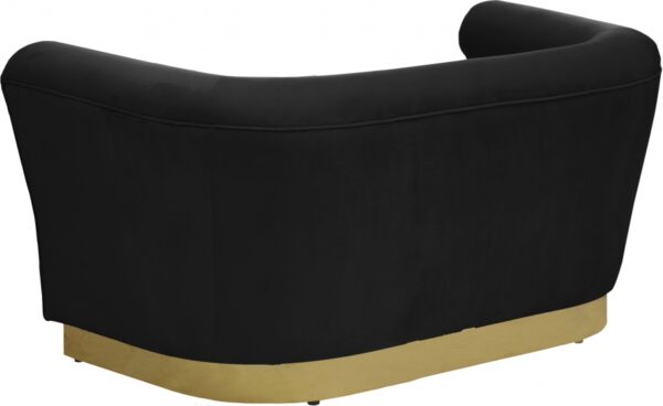 Bellini 67" Velvet Upholstered Loveseat