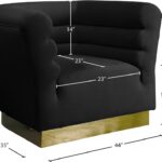 Bellini Velvet Upholstered Chair