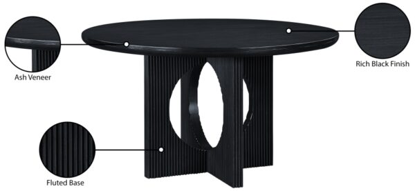 Rivas 54" Wood And Veneer Dining Table