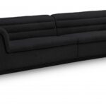 Cascade 118" Boucle Fabric Upholstered Sofa