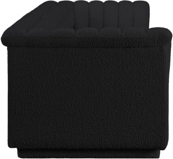 Cascade 118" Boucle Fabric Upholstered Sofa