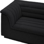 Cascade 118" Boucle Fabric Upholstered Sofa