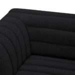 Cascade 118" Boucle Fabric Upholstered Sofa
