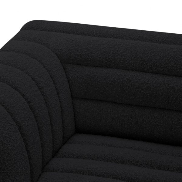 Cascade 118" Boucle Fabric Upholstered Sofa