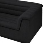 Cascade 118" Boucle Fabric Upholstered Sofa