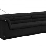 Cascade 118" Boucle Fabric Upholstered Sofa