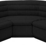 Cascade 148" Boucle Fabric Upholstered Sectional