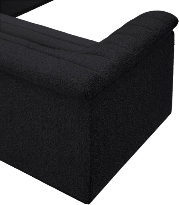 Cascade 148" Boucle Fabric Upholstered Sectional