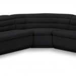 Cascade 148" Boucle Fabric Upholstered Sectional