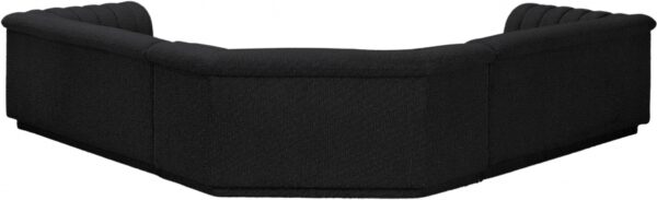 Cascade 148" Boucle Fabric Upholstered Sectional