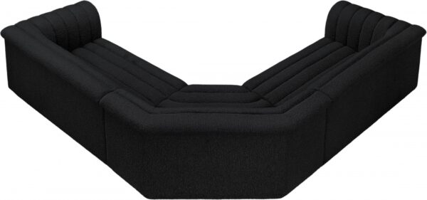 Cascade 148" Boucle Fabric Upholstered Sectional
