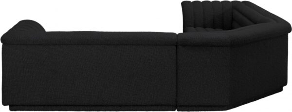 Cascade 148" Boucle Fabric Upholstered Sectional