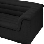 Cascade 148" Boucle Fabric Upholstered Sectional