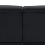 Cascade 118" Velvet Upholstered Fabric Upholstered Sofa