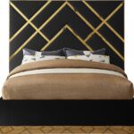 Vector Velvet Upholstered Bed
