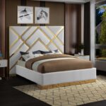 Vector Vegan Leather Upholstered Bed