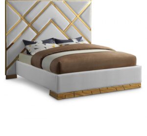 Vector Vegan Leather Upholstered Bed