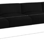 Ease 228" Fabric Upholstered 8pc. Modular Sectional