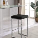 Nicola Vegan Leather Upholstered Counter Stool